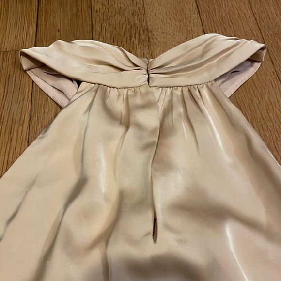 ✨ NWT Ramy Brook Hunter Halter Tank Top in Buttercream size Medium MSRP $295 - Picture 5 of 7